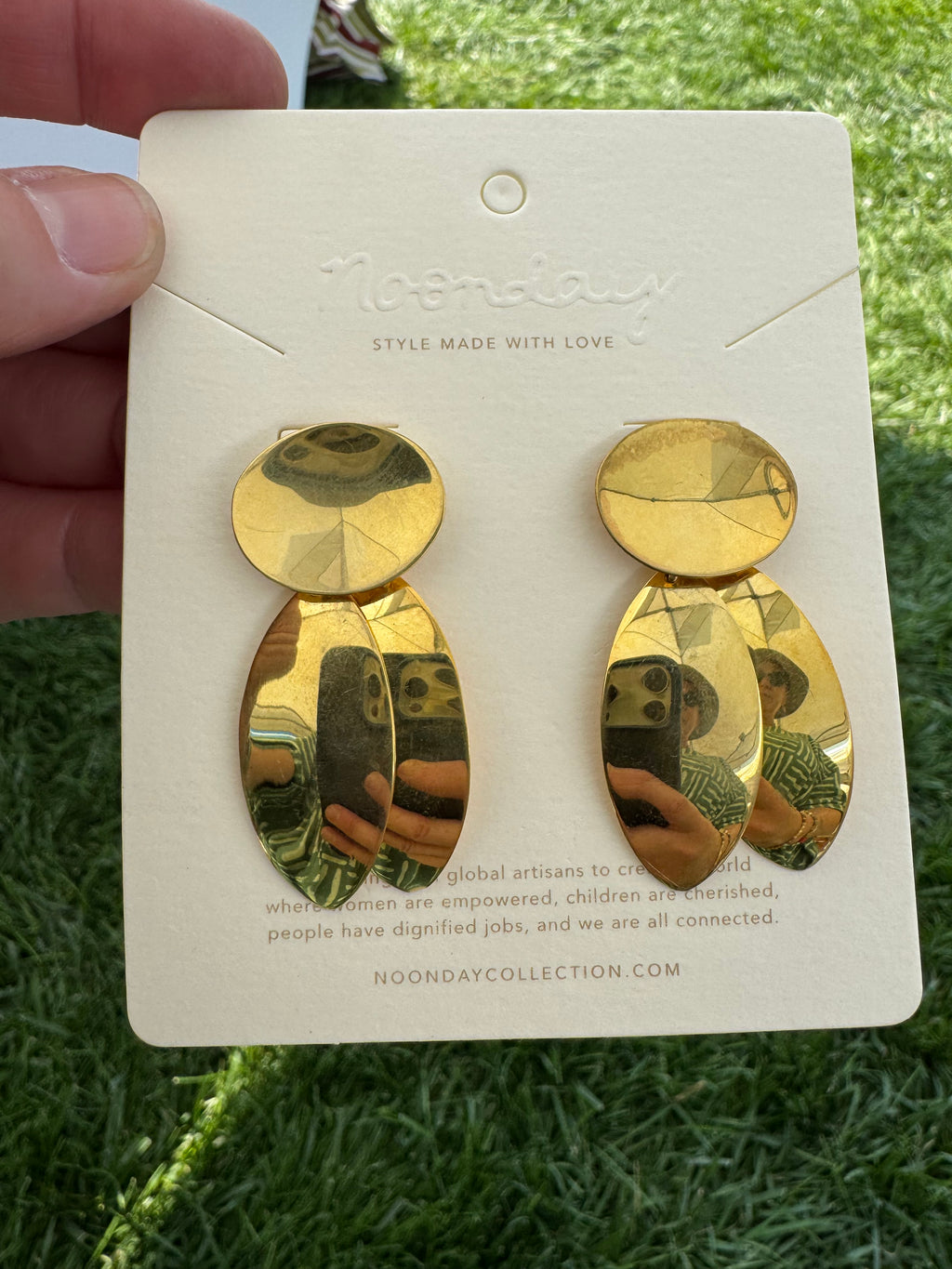 Ladybug earrings