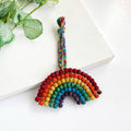 Kantha Rainbow Sari Holiday Ornament