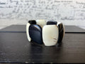 Black and White statement tagua bracelet