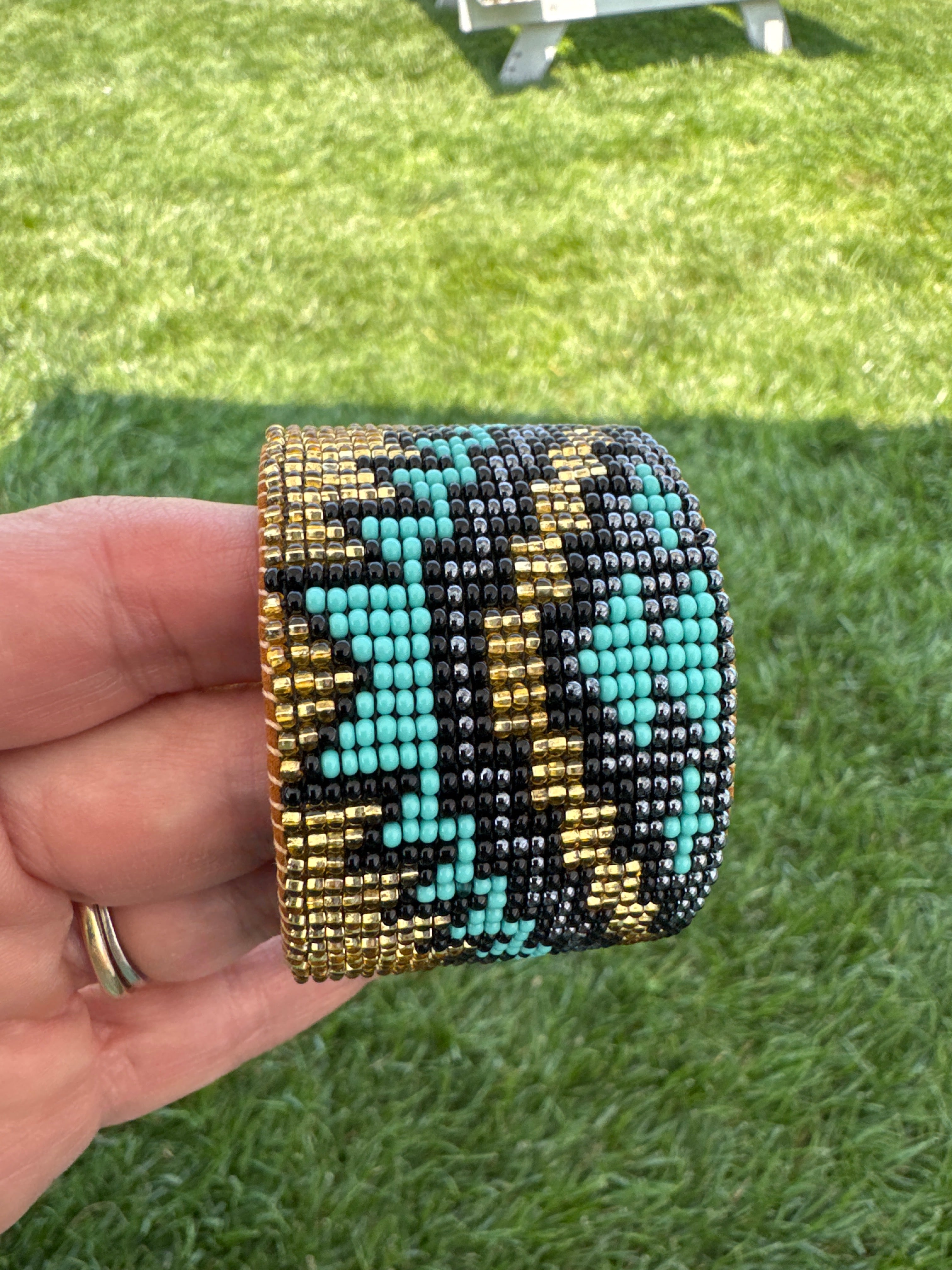 Beaded cuff 1