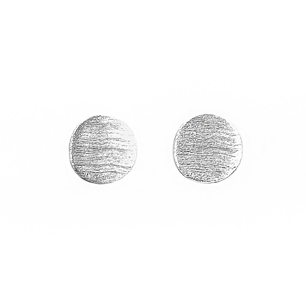 Full Moon Sterling Silver Posts
