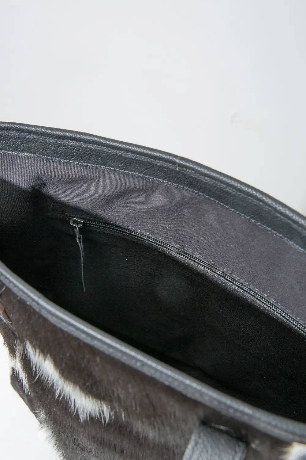 Modern Leather Tote, Cowhide