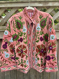 Suzani velvet jacket