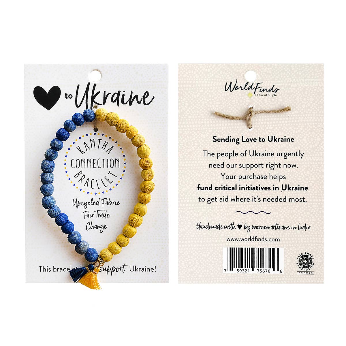 Love To Ukraine • Cause Bracelet