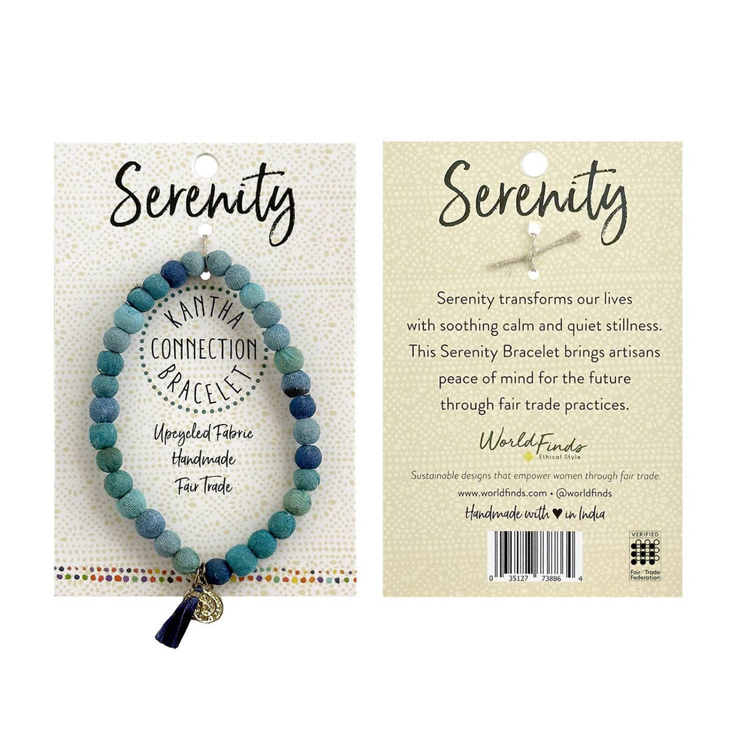 Serenity • Kantha Connection Bracelet