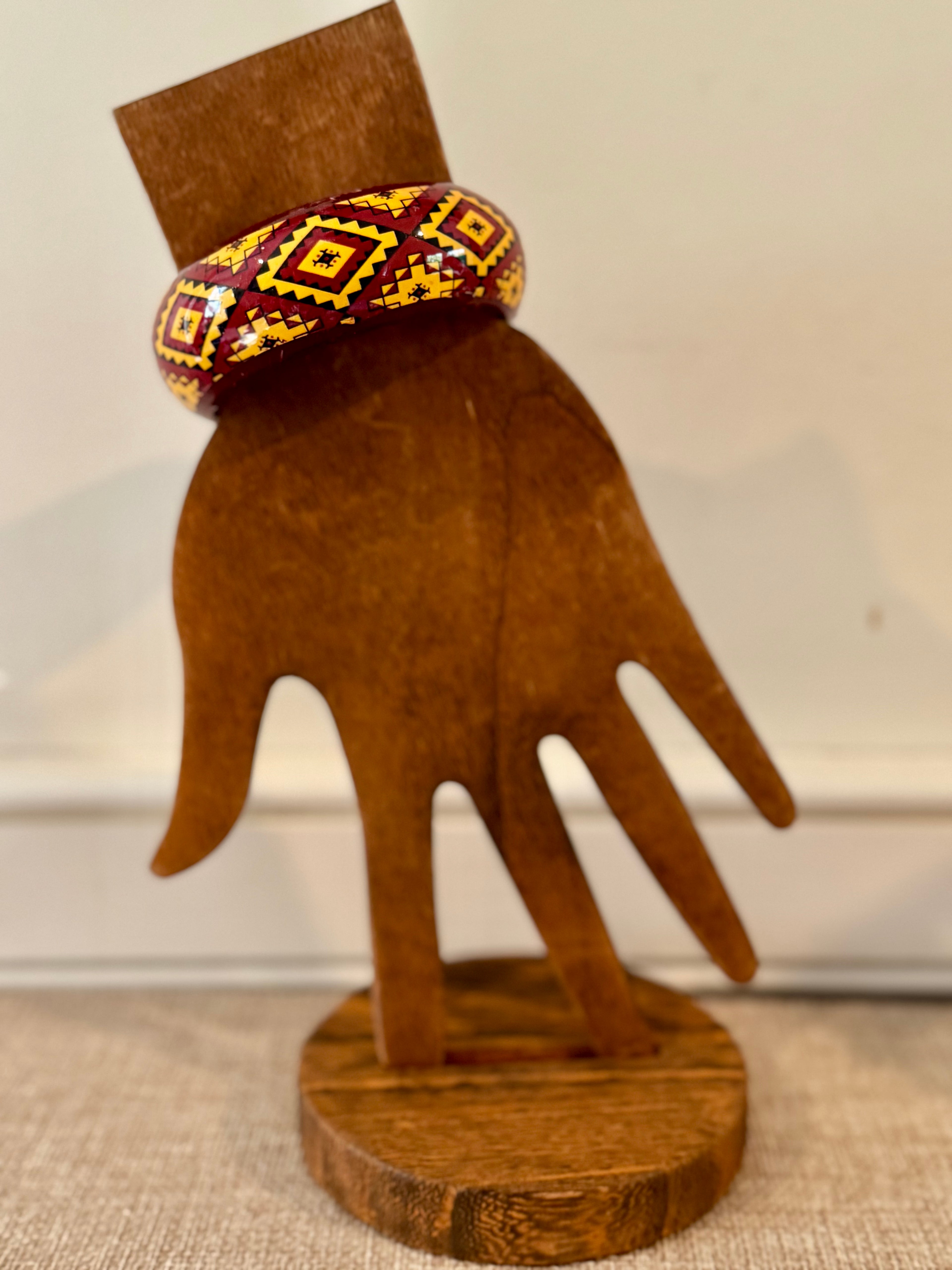 Wooden bangles