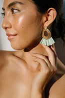 Lux Rafia Earrings
