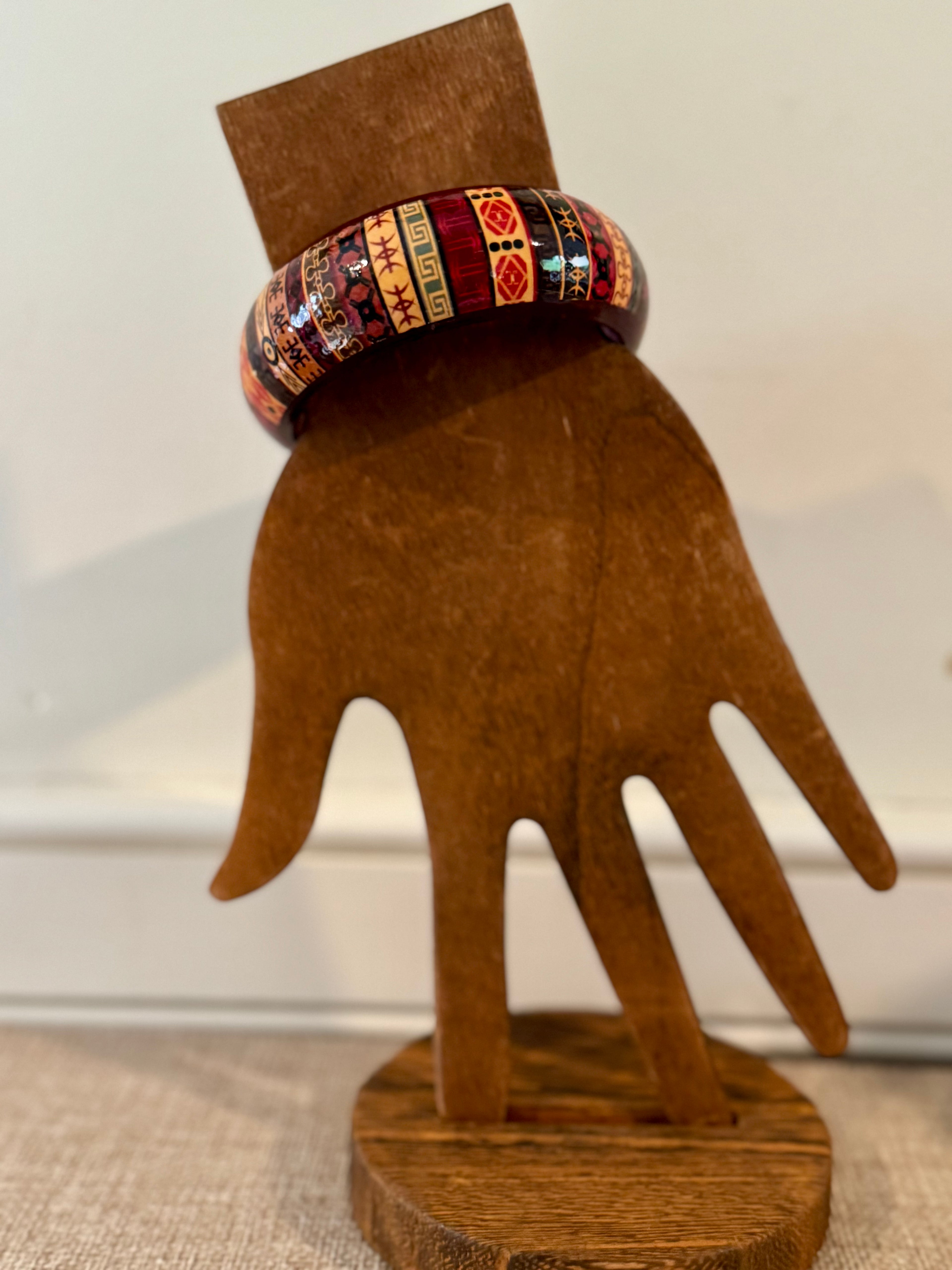Wooden bangles