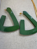 Sage triangle hoops