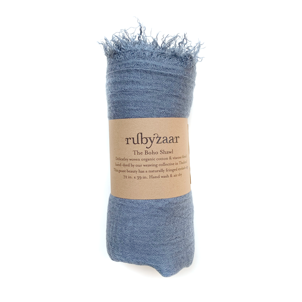 Boho Scarf - Denim