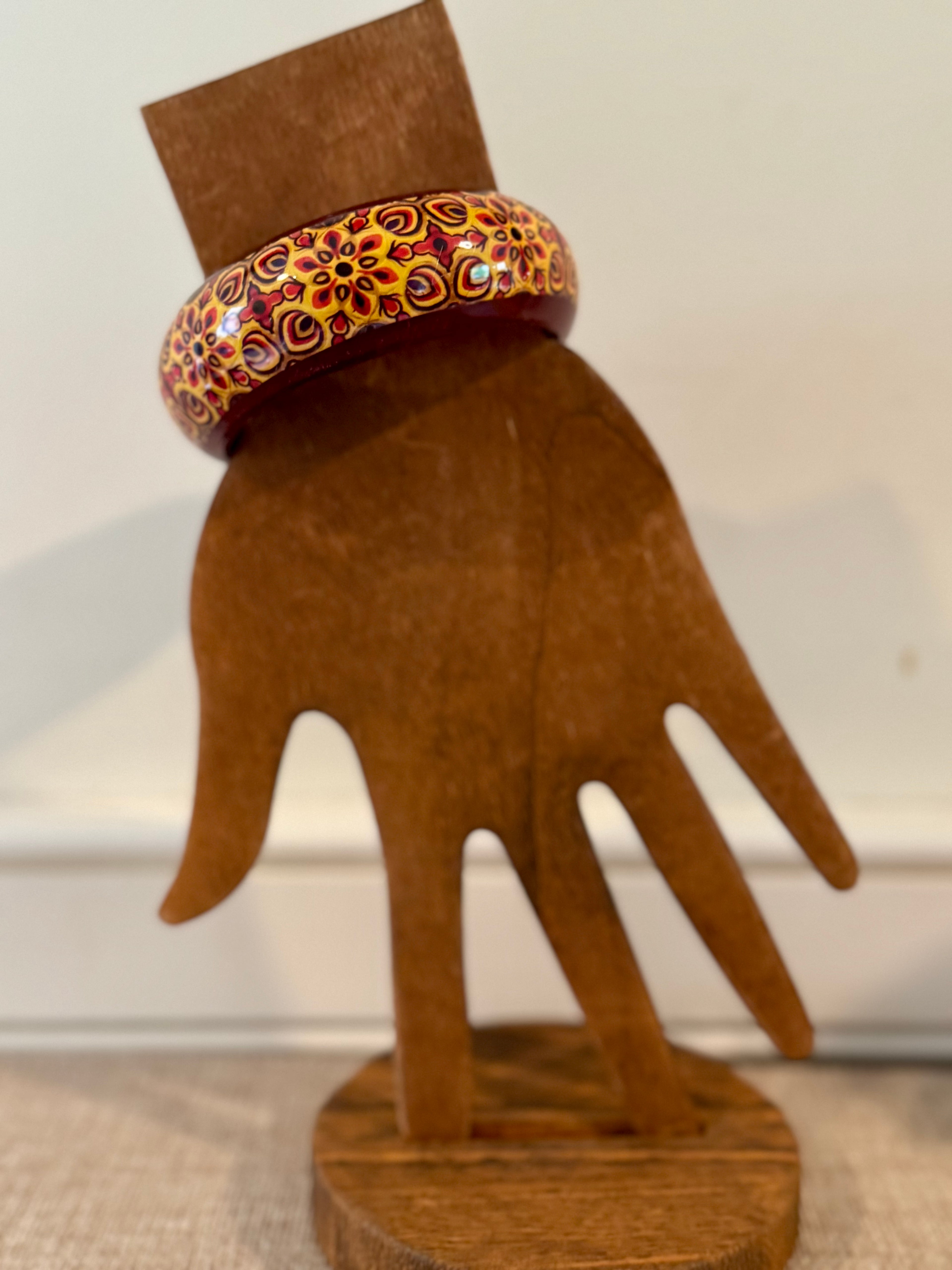 Wooden bangles
