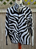 Suzani Jacket - velvet - zebra