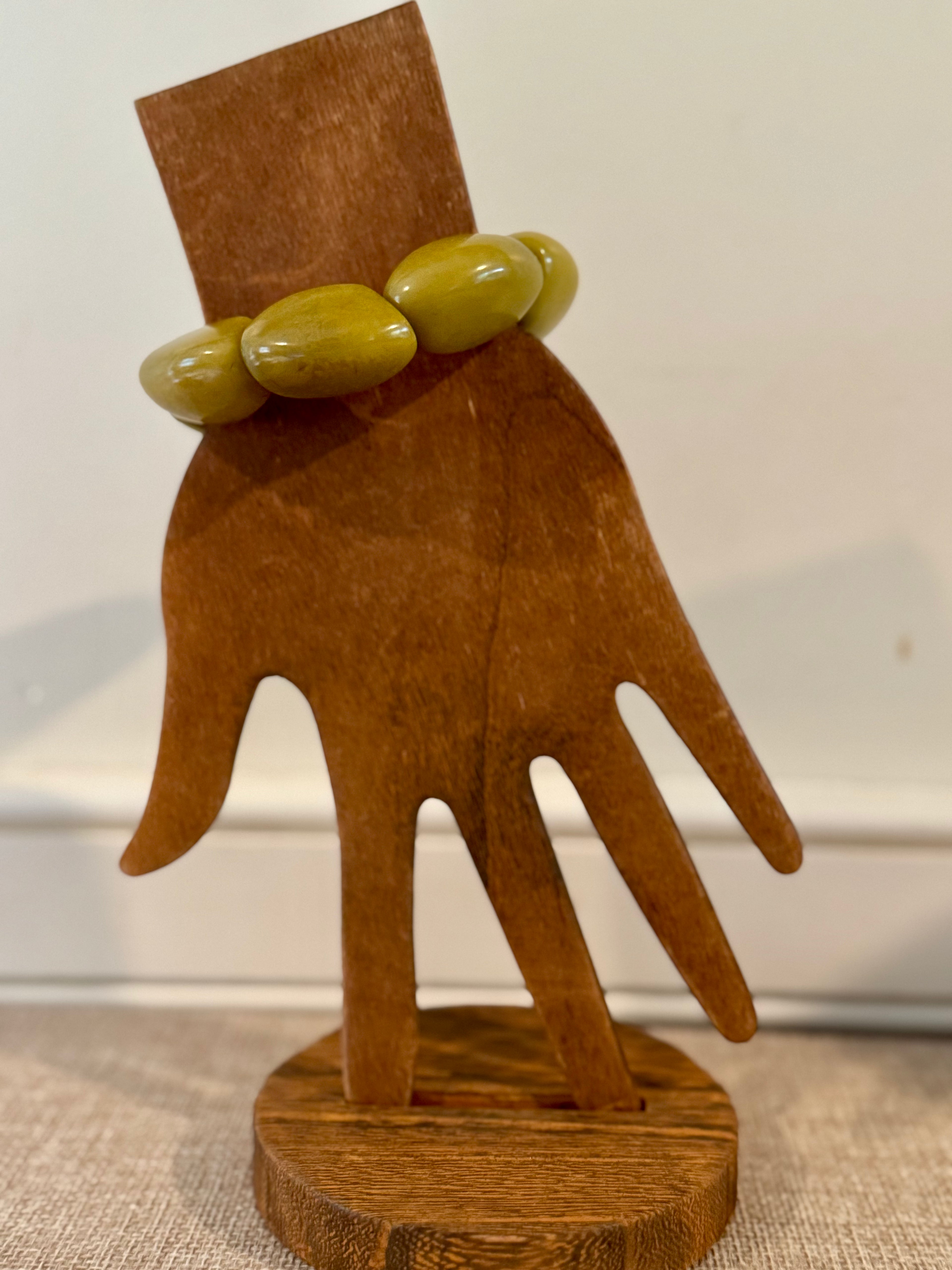 Tagua bracelet - chunky