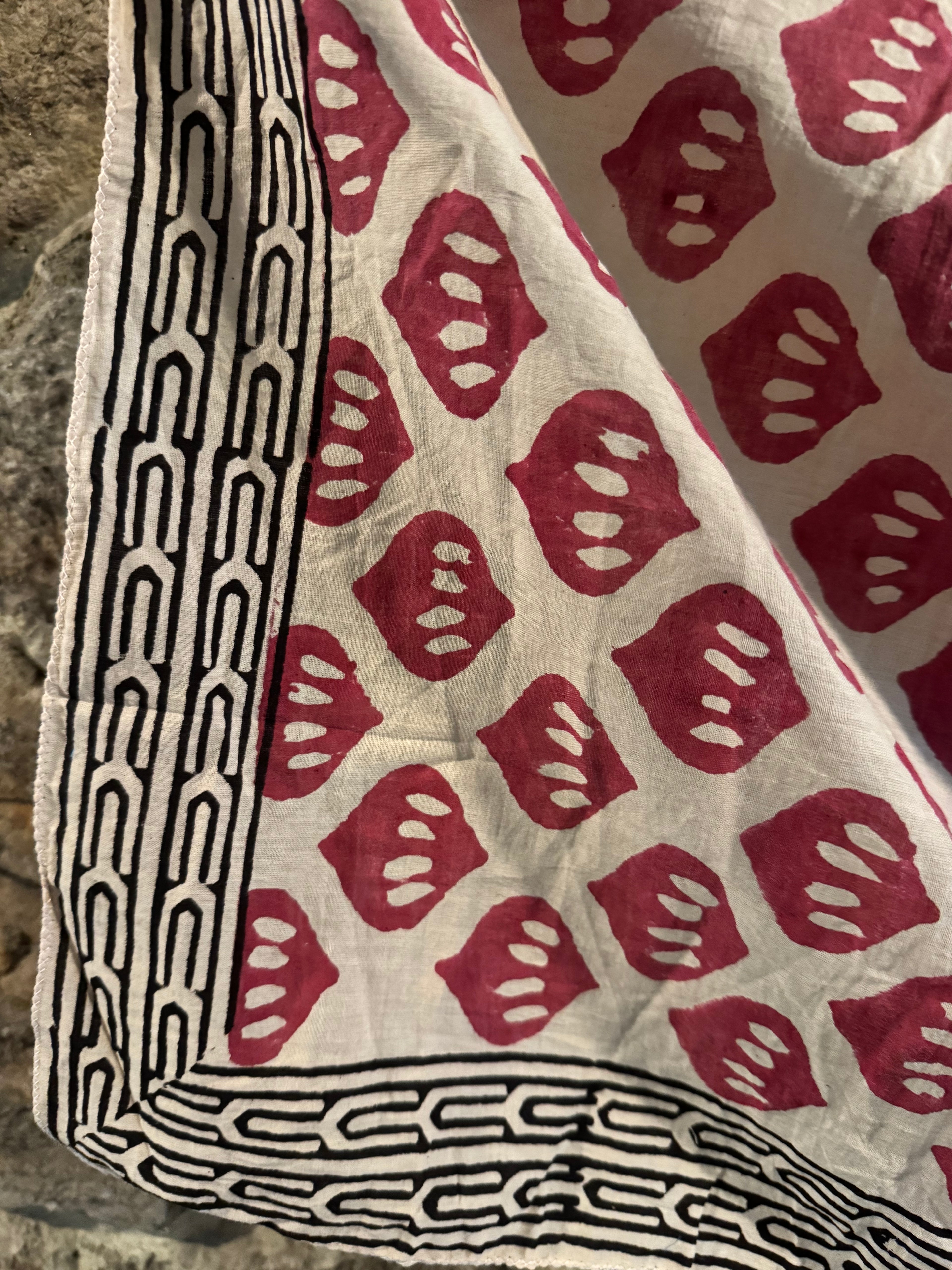 Bandana - geo red