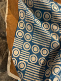 Bandana - geo blue