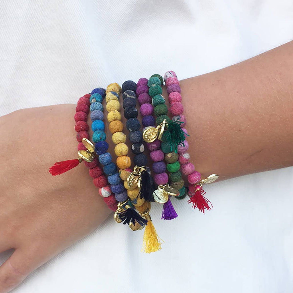 Serenity • Kantha Connection Bracelet