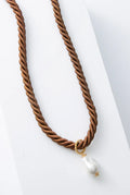 Baroque Corded Necklace