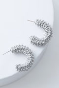 Chrome Crochet Hoops