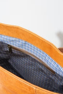 Moden Leather Bucket Tote