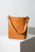 Moden Leather Bucket Tote