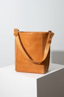 Moden Leather Bucket Tote