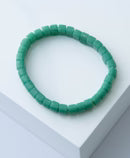Opaque glass bracelets, assorted