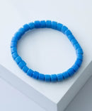 Opaque glass bracelets, assorted