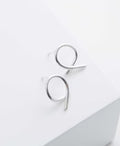 Silver Stitch Earrings