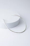 Sleek Silver Collar