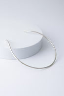 Sleek Silver Collar